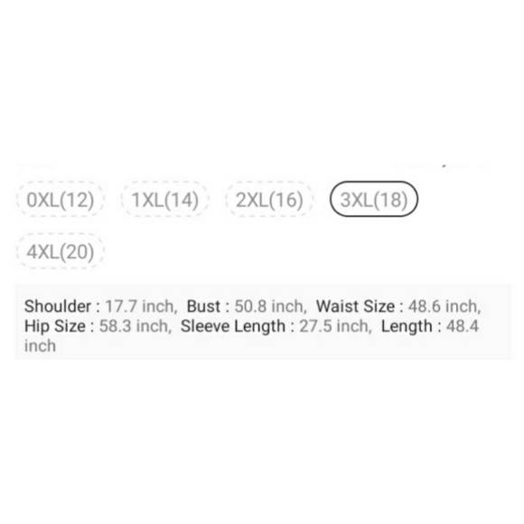 NEW Plus Smock Dress - Picture 7 of 8